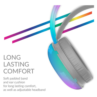 Supersonic Professional Wired Gaming Headset with LED Lighting and Surround Sound Technology